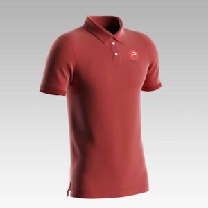 Mars 200 Dri Fit Polo T Shirts - FRENCH RED