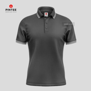 Pintee Premium Polo Charcoal