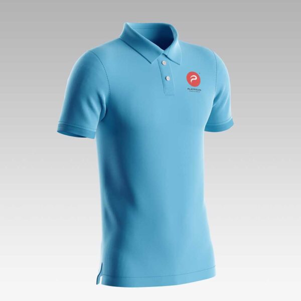 Mars 200 Dri Fit Polo T Shirts - SKY BLUE