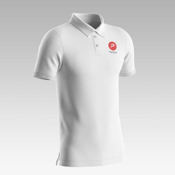 Mars 200 Dri Fit Polo T Shirts - WHITE