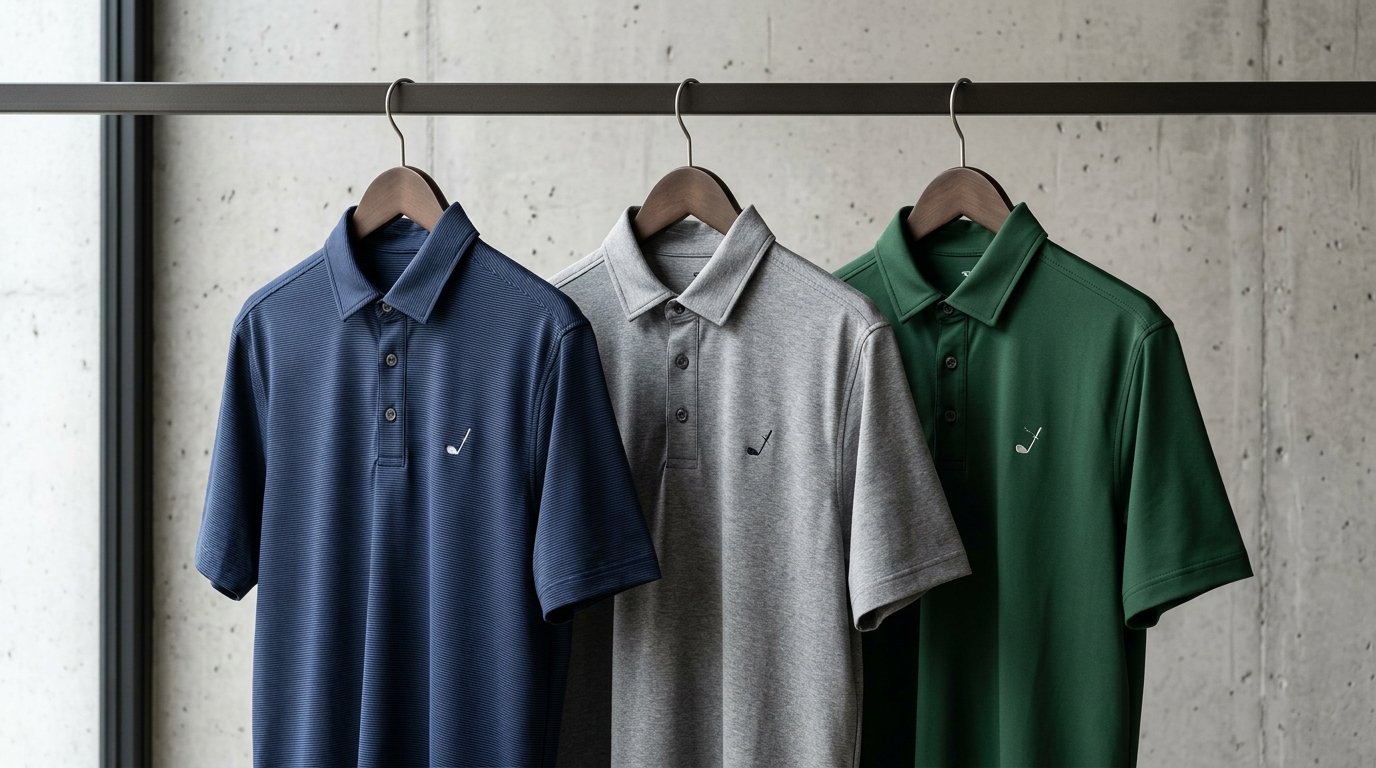 Performance & Golf Polo Manufacturing: Dri-Fit Micro-Polyester, Poly-Spandex & Anti-Odor Technology