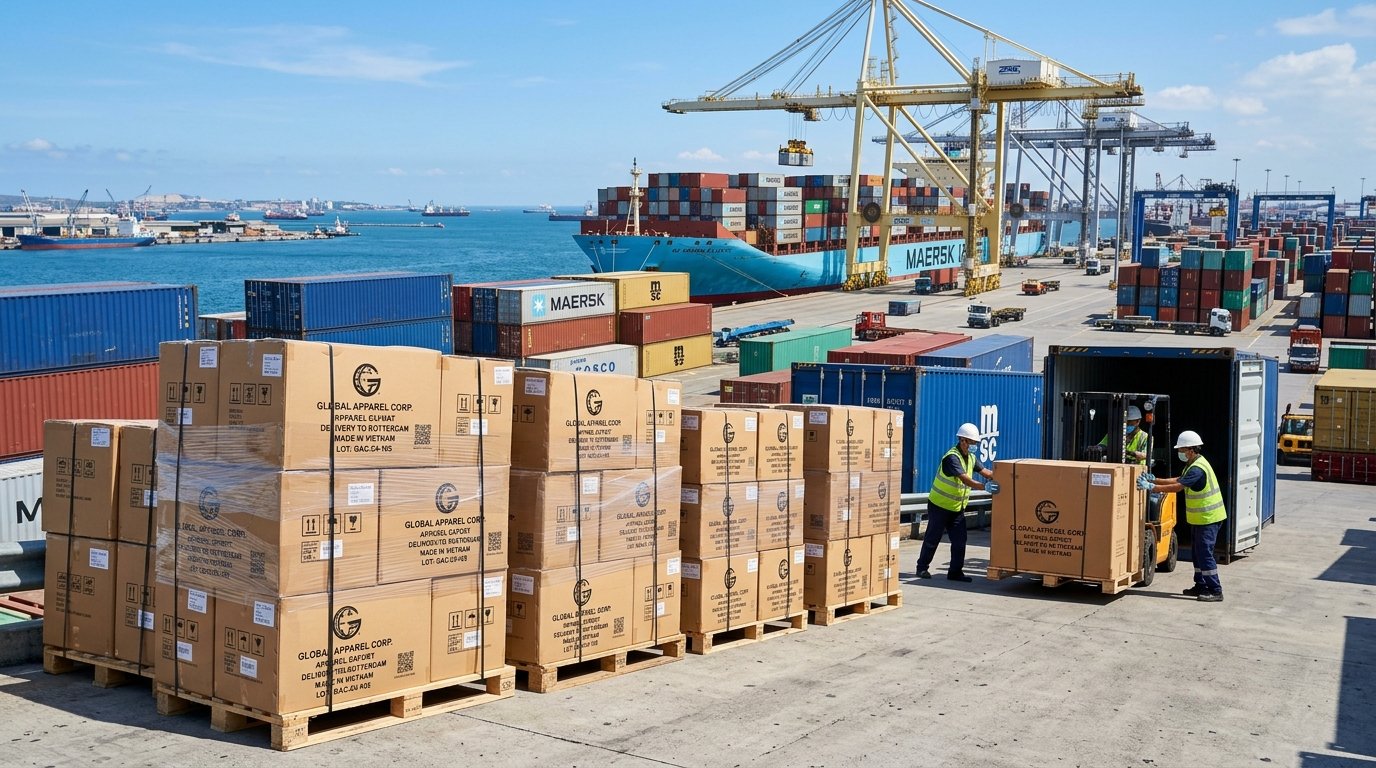 Exporting Custom T-Shirts & Polos from India: Shipping, HS Codes, Port Logistics & Lead Times