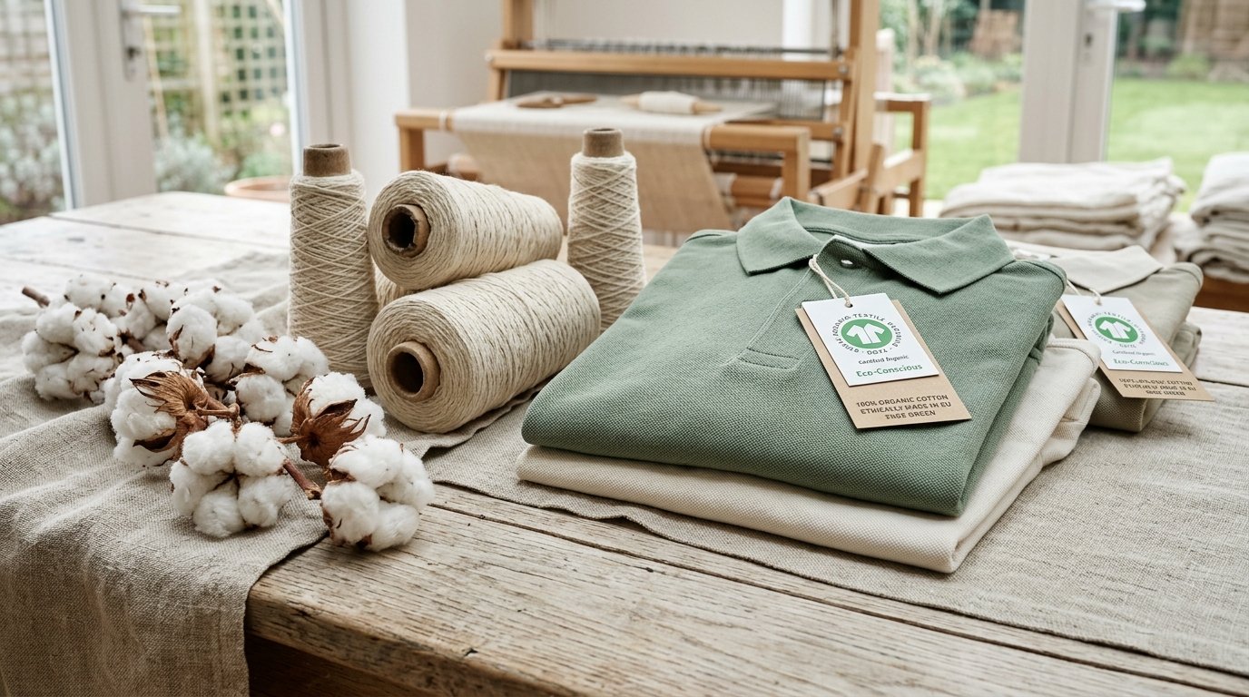 Organic Cotton & GOTS-Certified Sustainable Apparel Manufacturing in Tirupur