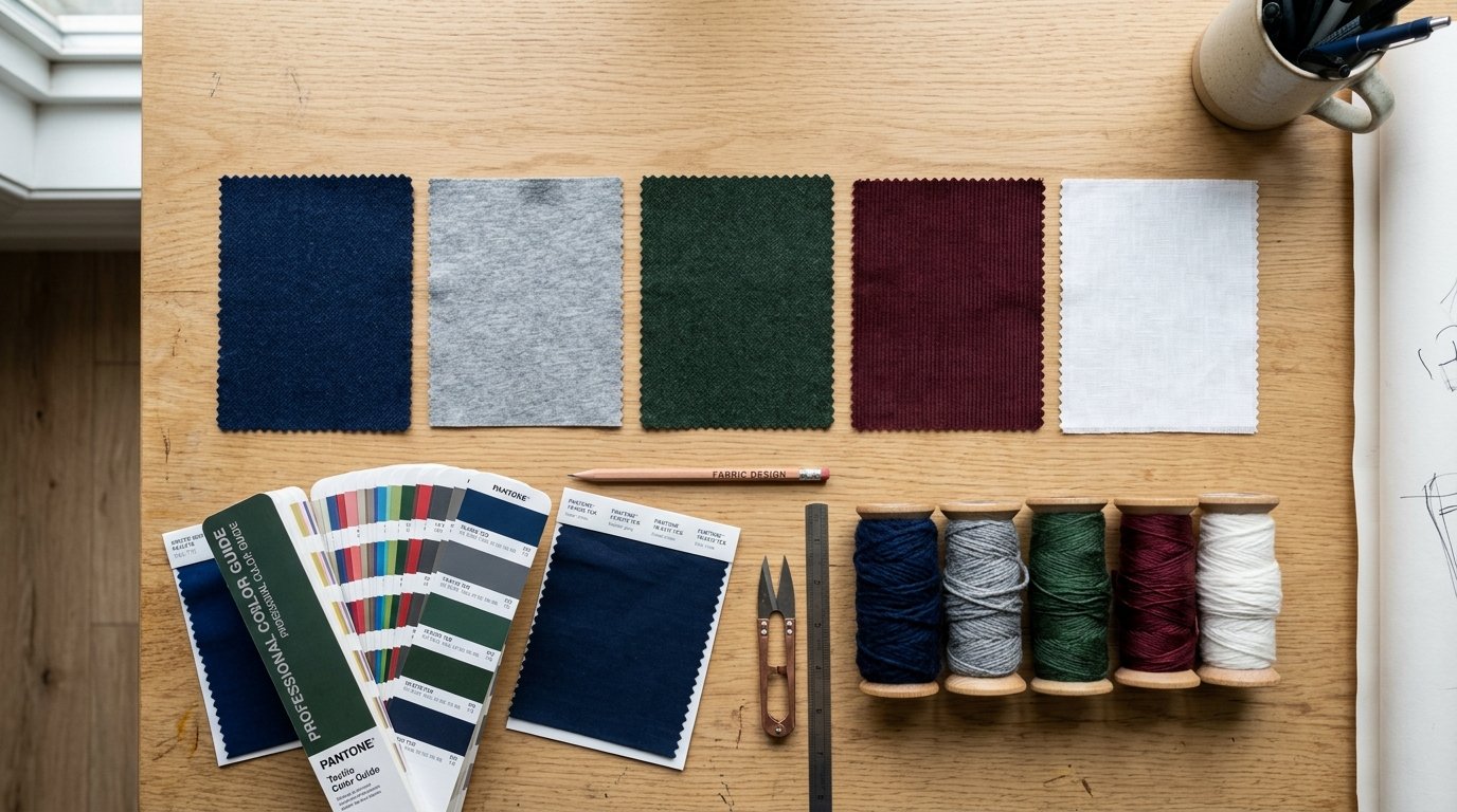 T-Shirt & Polo Color Selection Guide: Pantone Matching, Heather Melange vs. Reactive Dyeing & Corporate Swatches